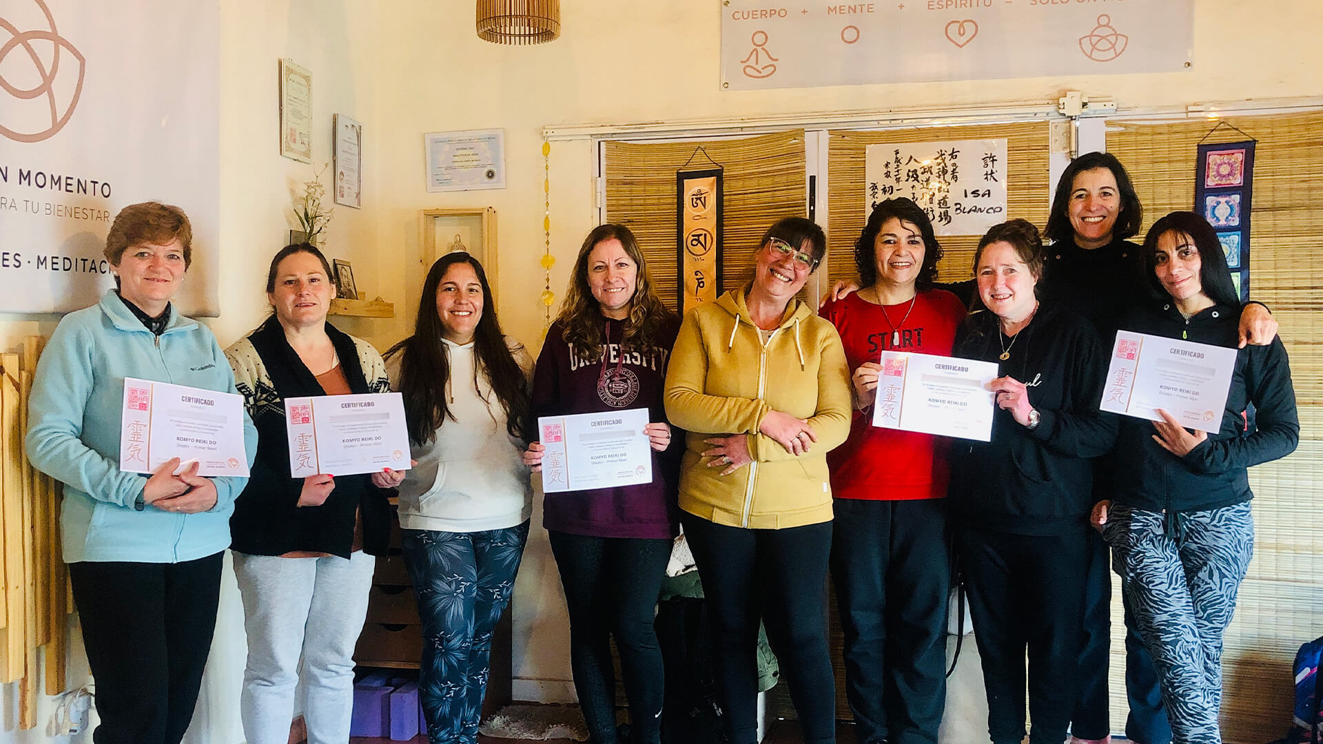 Formación Reiki Nivel 1 Agosto 2024