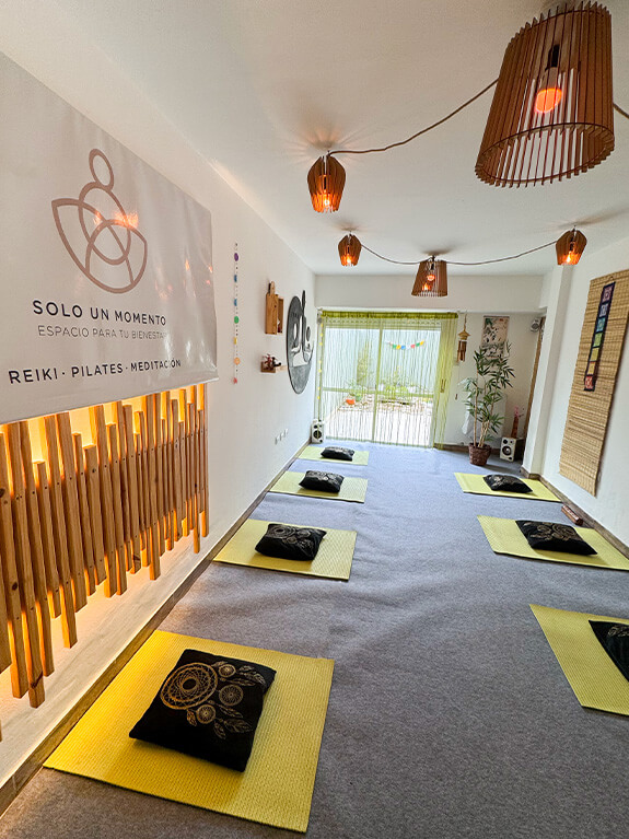 Clase de meditación y atención plena en Solo Un Momento, Bahía Blanca