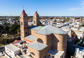 Vista de Viedma, donde será la formación de Reiki