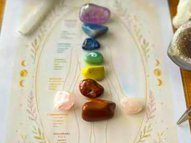 Espacio de Reiki — rincón de descanso